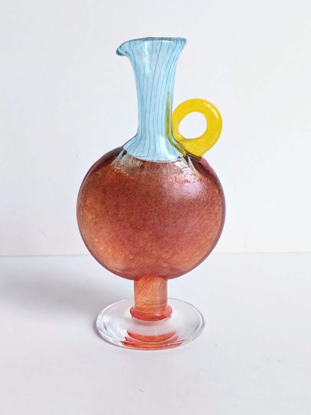 KOSTA BODA x Kjell Engman miniature 5" Jug Ewer Bon Bon Artist Collection Signed